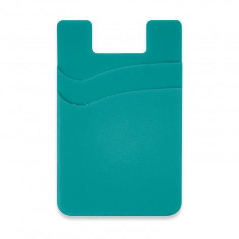 Dual Silicone Phone Wallet - Full Colour - Simply Merchandise