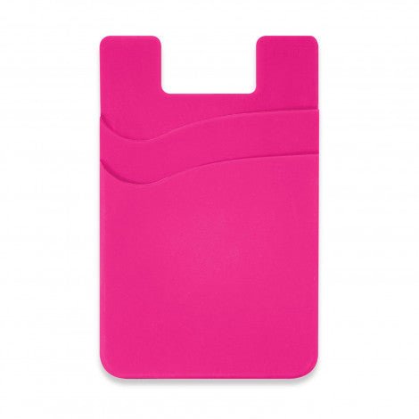 Dual Silicone Phone Wallet - Full Colour - Simply Merchandise