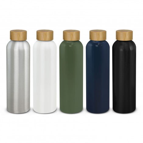 Eden Aluminium Bottle Bamboo Lid - Simply Merchandise