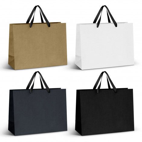 Extra Large Ribbon Handle Paper Bag - Simply Merchandise