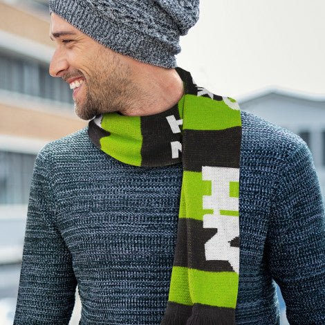 Fairbanks Custom Knitted Scarf - Simply Merchandise