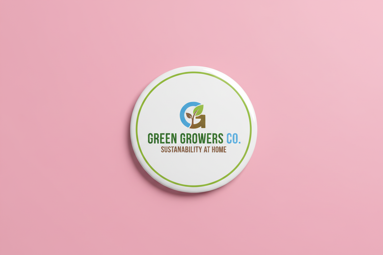 Fridge magnet with pink background