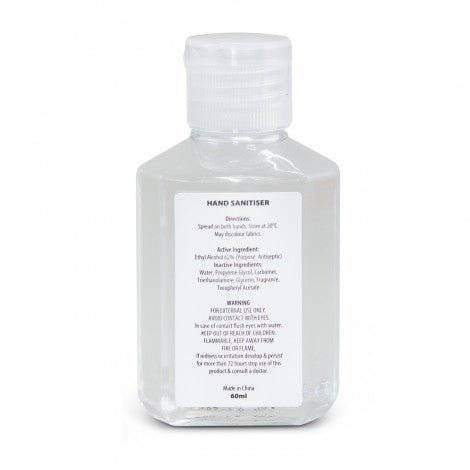 Hand Sanitiser Gel 60ml - Simply Merchandise