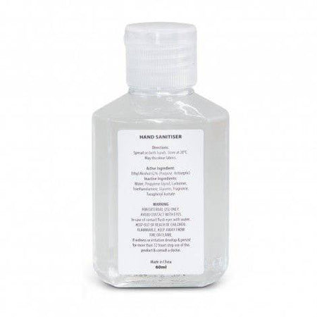 Hand Sanitiser Gel 60ml - Simply Merchandise