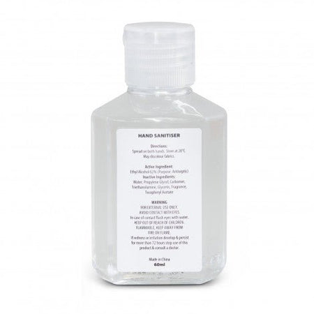 Hand Sanitiser Gel 60ml - Simply Merchandise