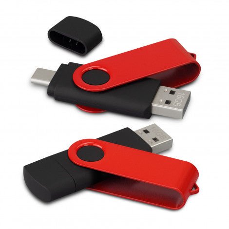 Helix 16GB Dual Flash Drive - Simply Merchandise