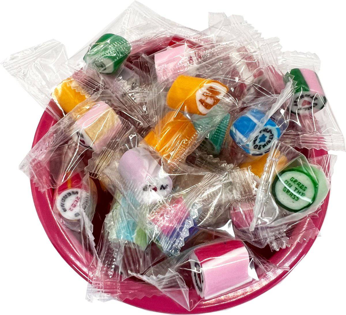 Individually Wrapped Rock Candy with custom branded logo - Simply Merchandise