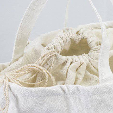 Keepsake Wicker Tote Bag with custom branded logo - Simply Merchandise