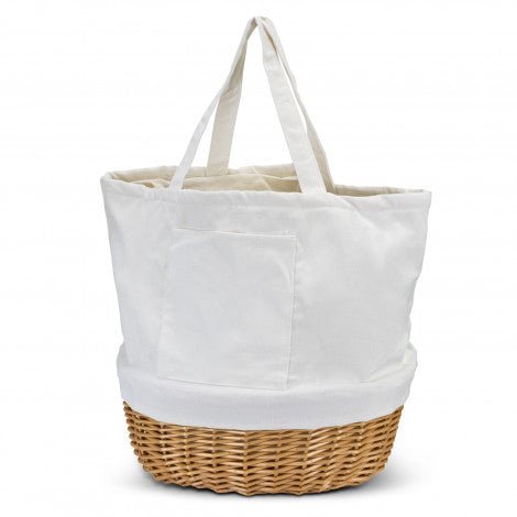 Keepsake Wicker Tote Bag - Simply Merchandise