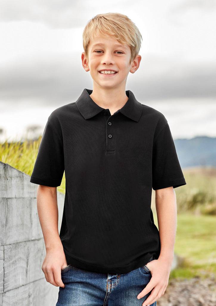 Kids Crew Short Sleeve Polo - Simply Merchandise