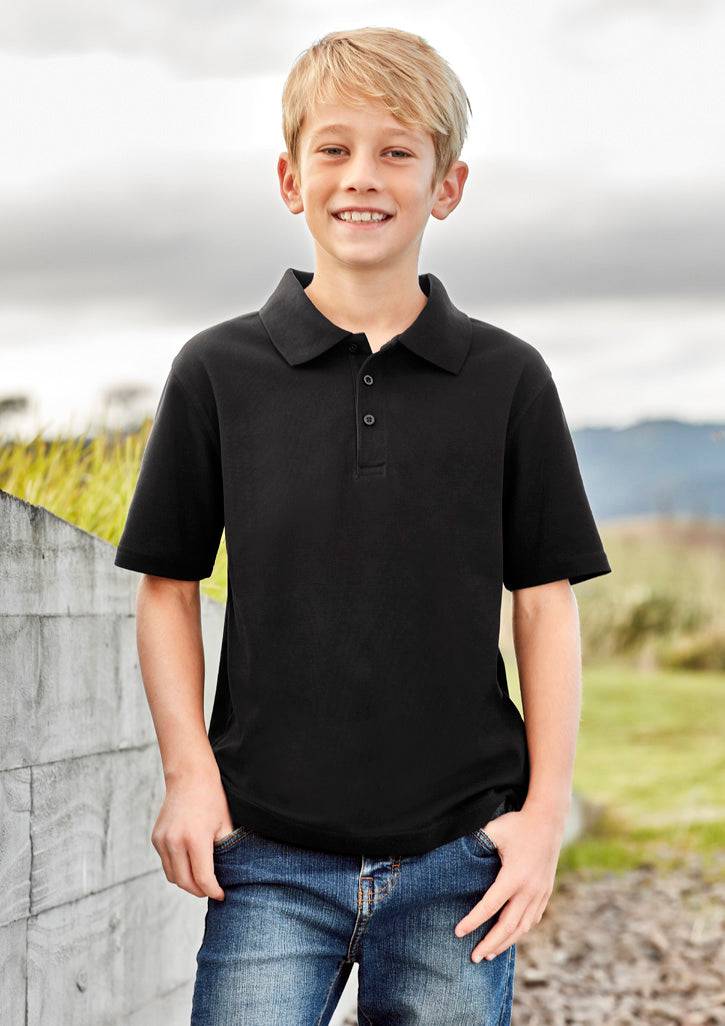 Kids Crew Short Sleeve Polo - Simply Merchandise