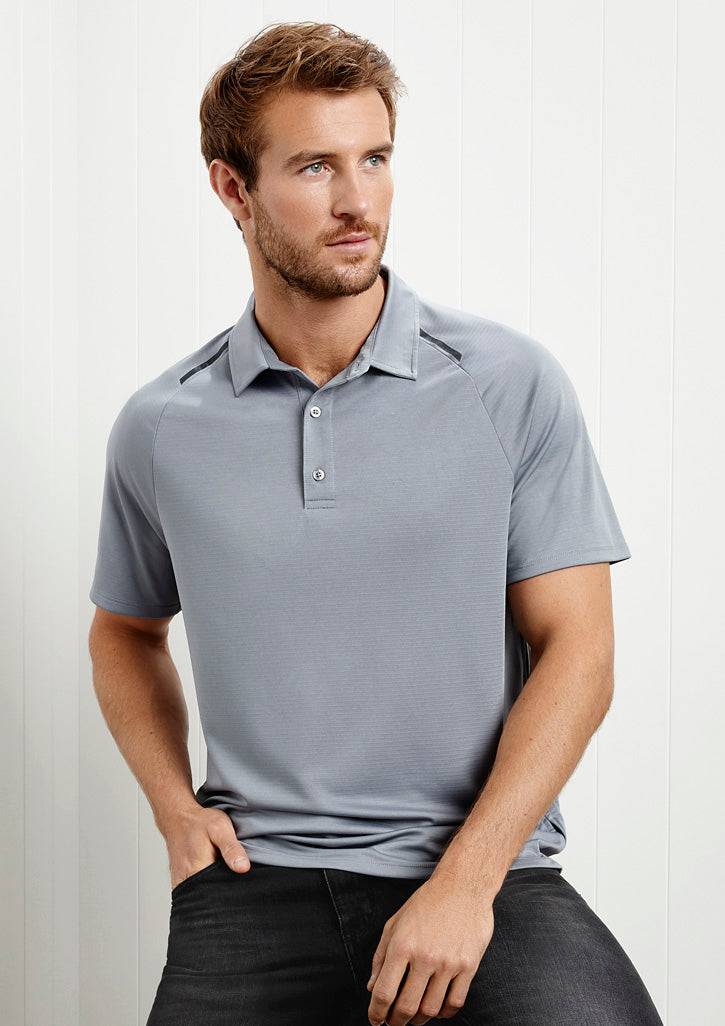 Mens Academy Short Sleeve Polo with custom branded logo - Simply Merchandise