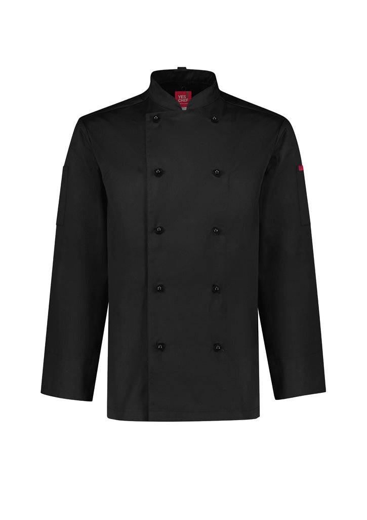 Mens Al Dente Long Sleeve Chef Jacket - Simply Merchandise