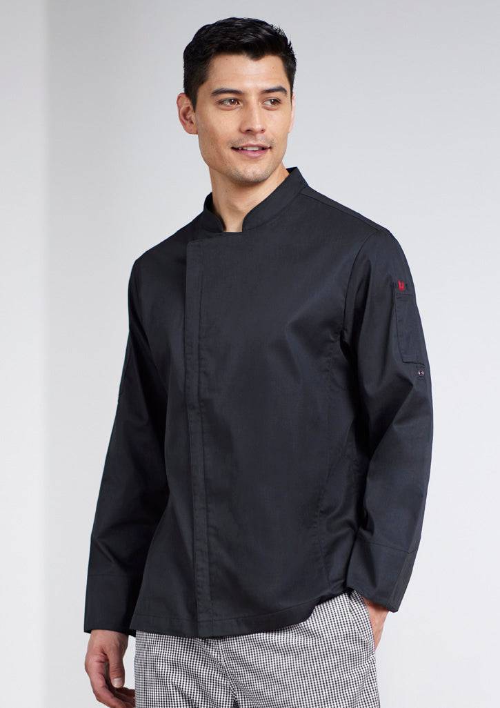 Mens Alfresco Long Sleeve Chef Jacket - Simply Merchandise