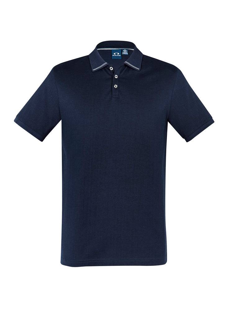 Mens Aston Short Sleeve Polo with custom branded logo - Simply Merchandise
