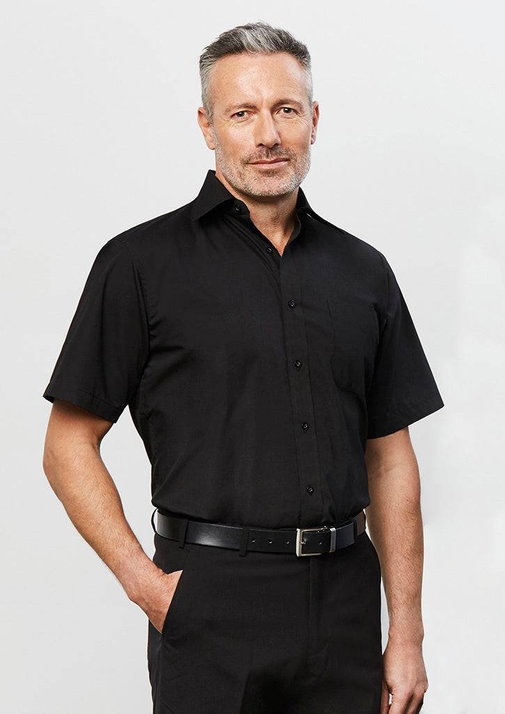 Mens Base Short Sleeve Shirt - Simply Merchandise