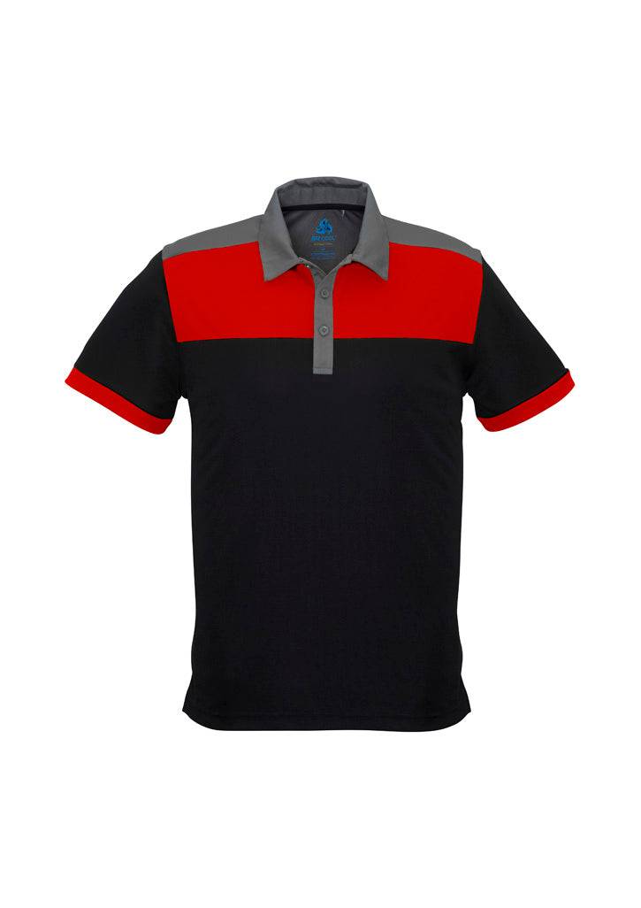 Mens Charger Short Sleeve Polo with custom branded logo - Simply Merchandise