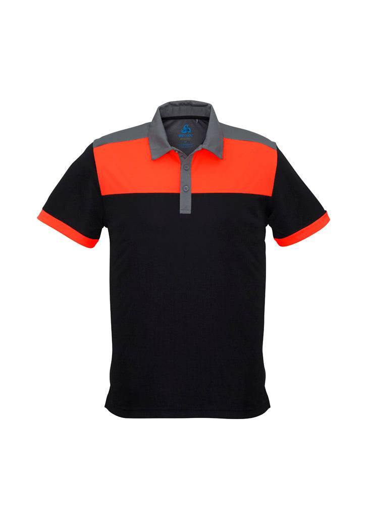 Mens Charger Short Sleeve Polo with custom branded logo - Simply Merchandise