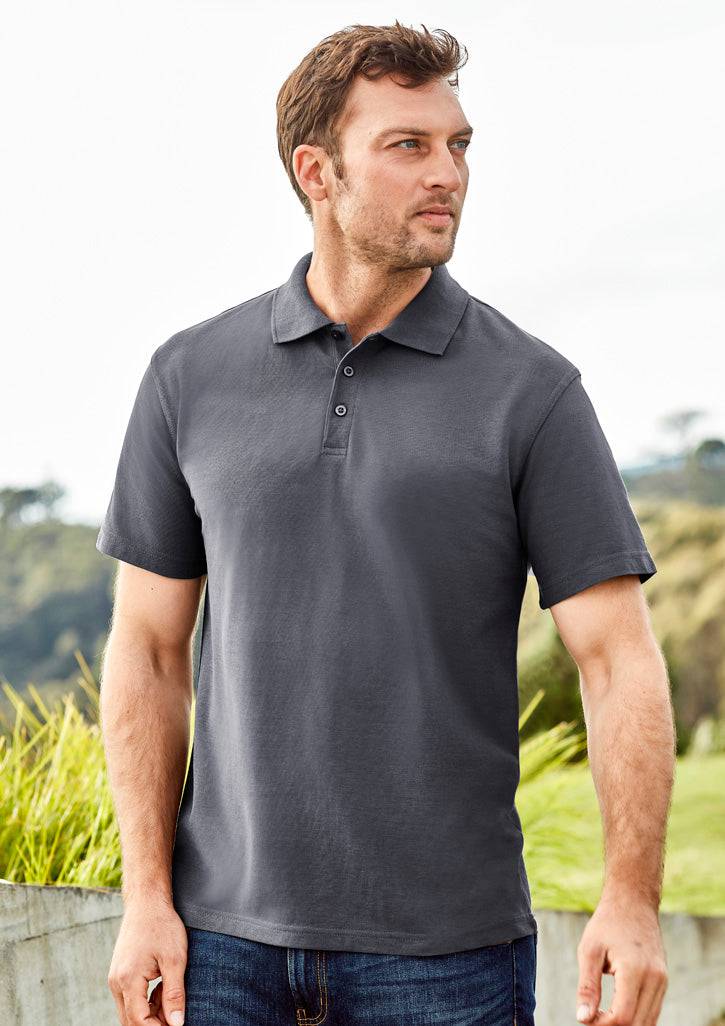 Mens Crew Short Sleeve Polo - Simply Merchandise
