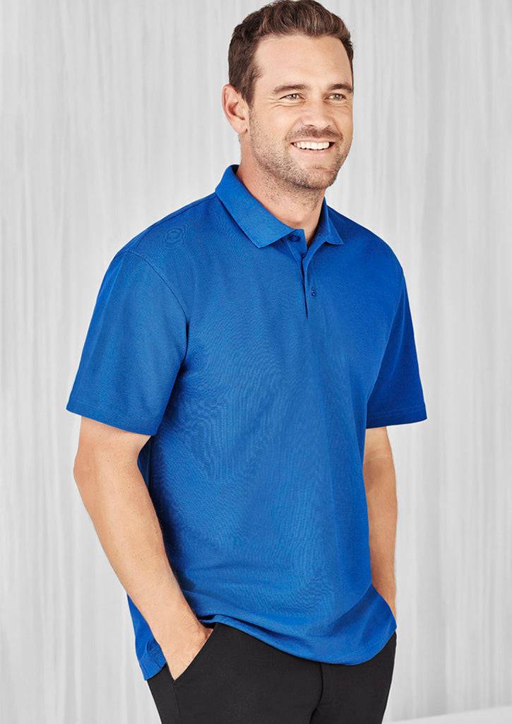 Mens Crew Short Sleeve Polo - Simply Merchandise