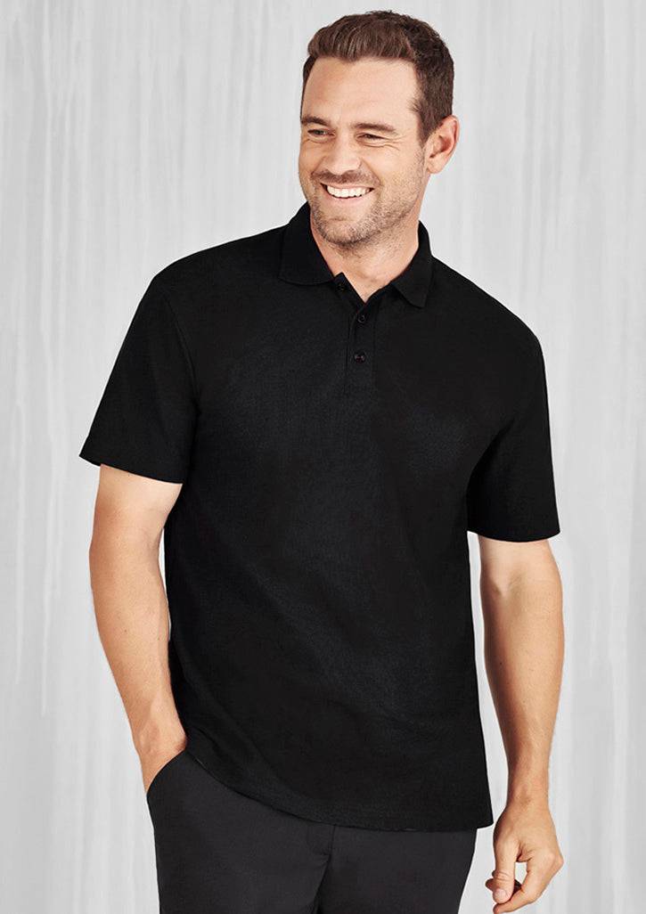 Mens Crew Short Sleeve Polo - Simply Merchandise