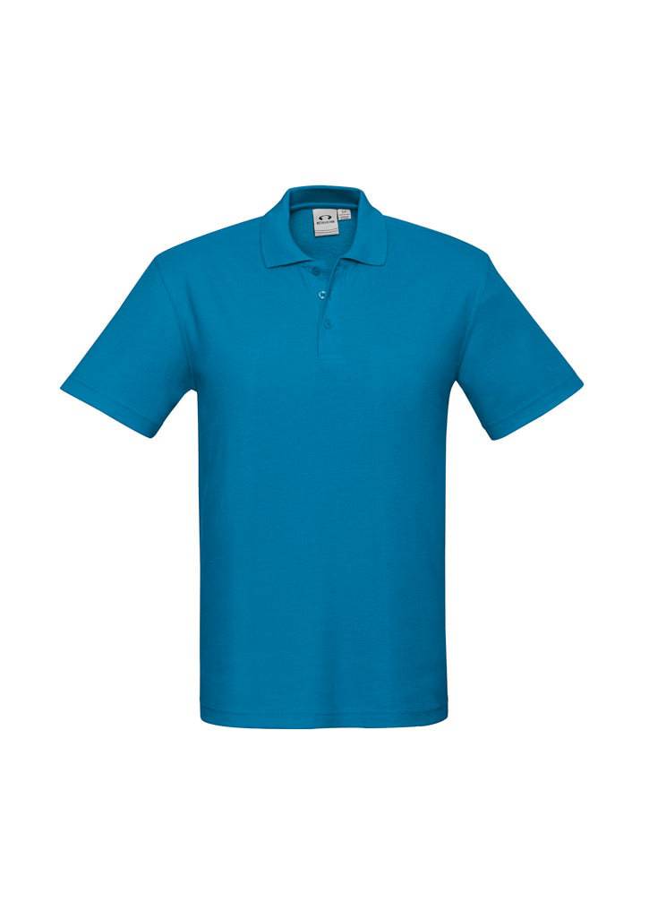 Mens Crew Short Sleeve Polo - Simply Merchandise