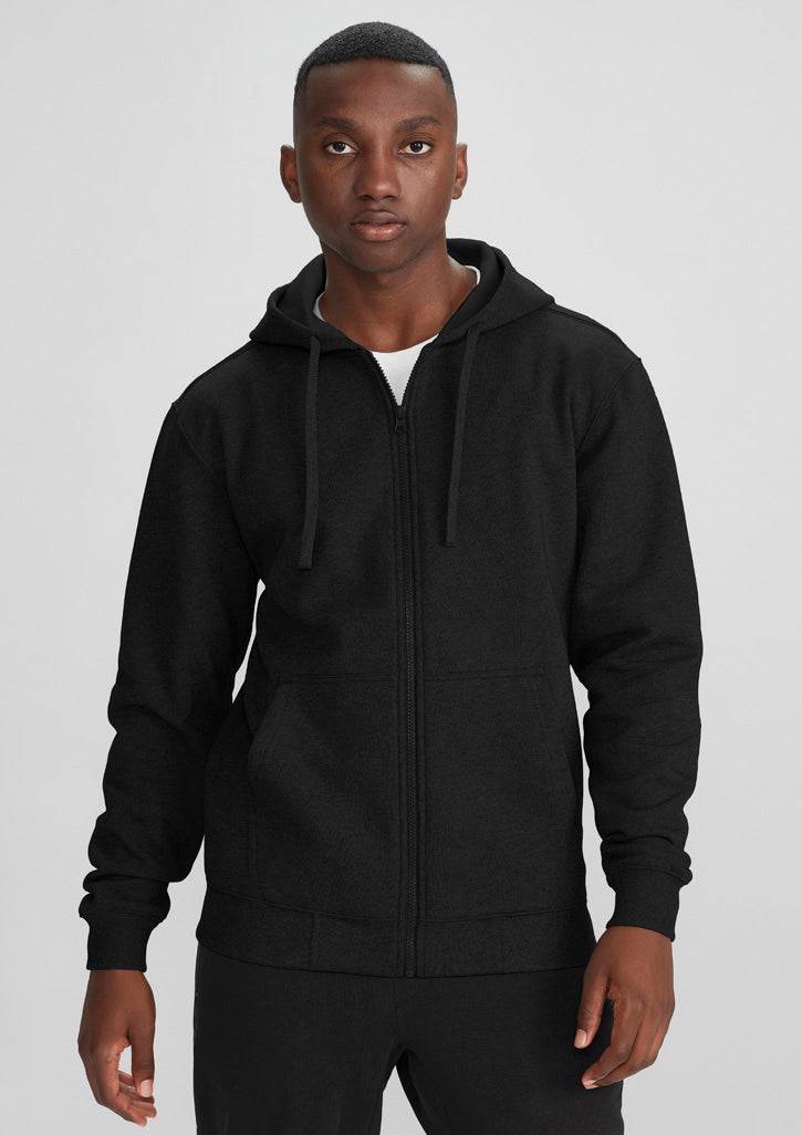 Mens Crew Zip Hoodie - Simply Merchandise
