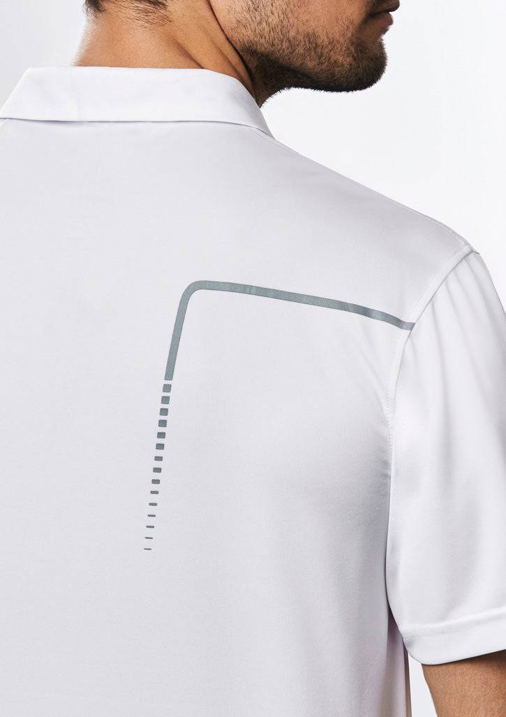 Mens Cyber Short Sleeve Polo with custom branded logo - Simply Merchandise