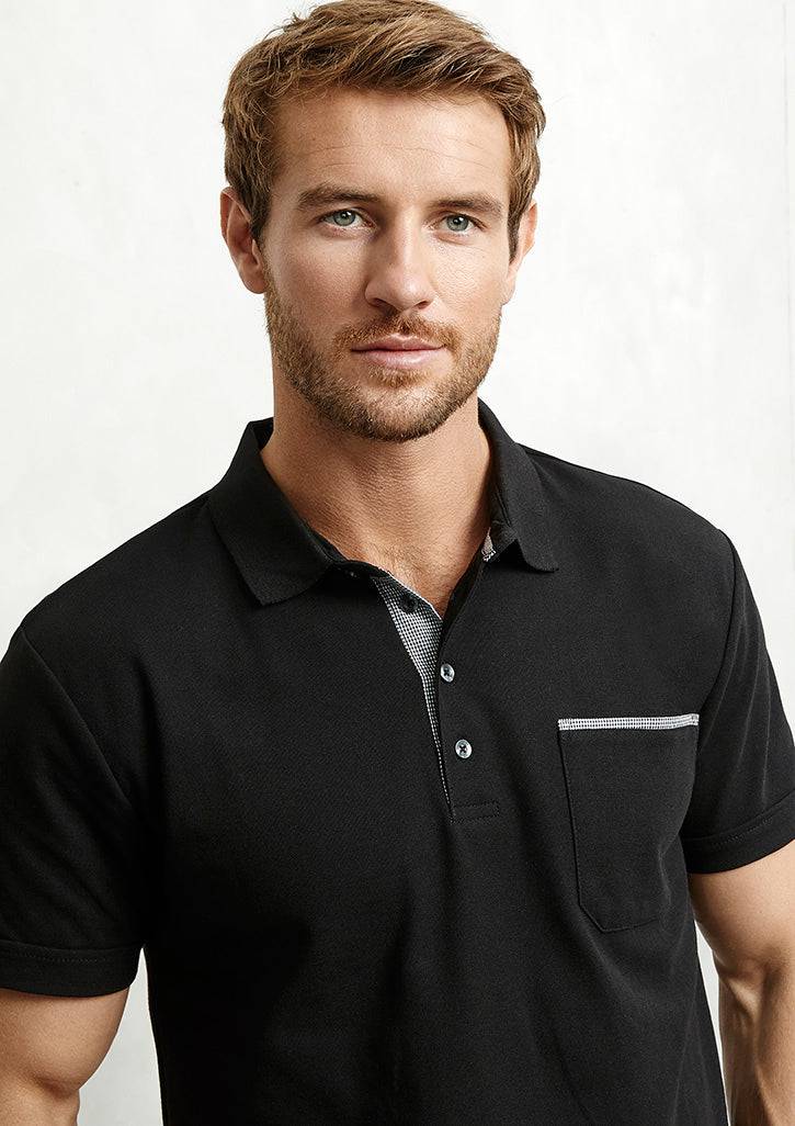Mens Edge Short Sleeve Polo - Simply Merchandise