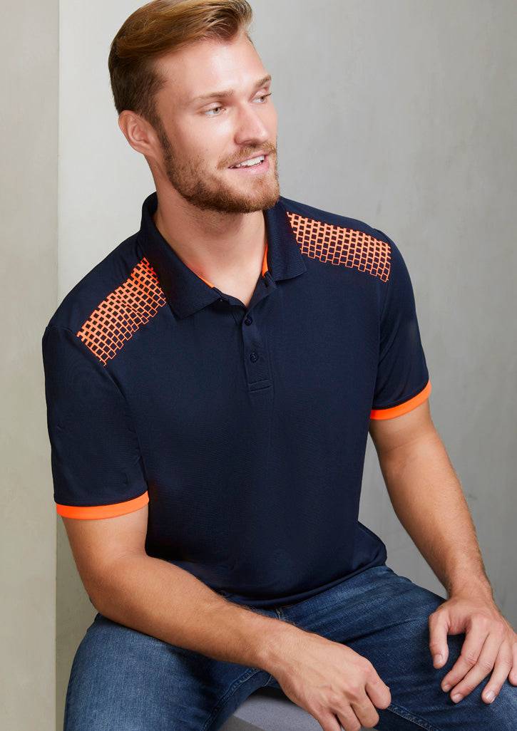 Mens Galaxy Short Sleeve Polo - Simply Merchandise