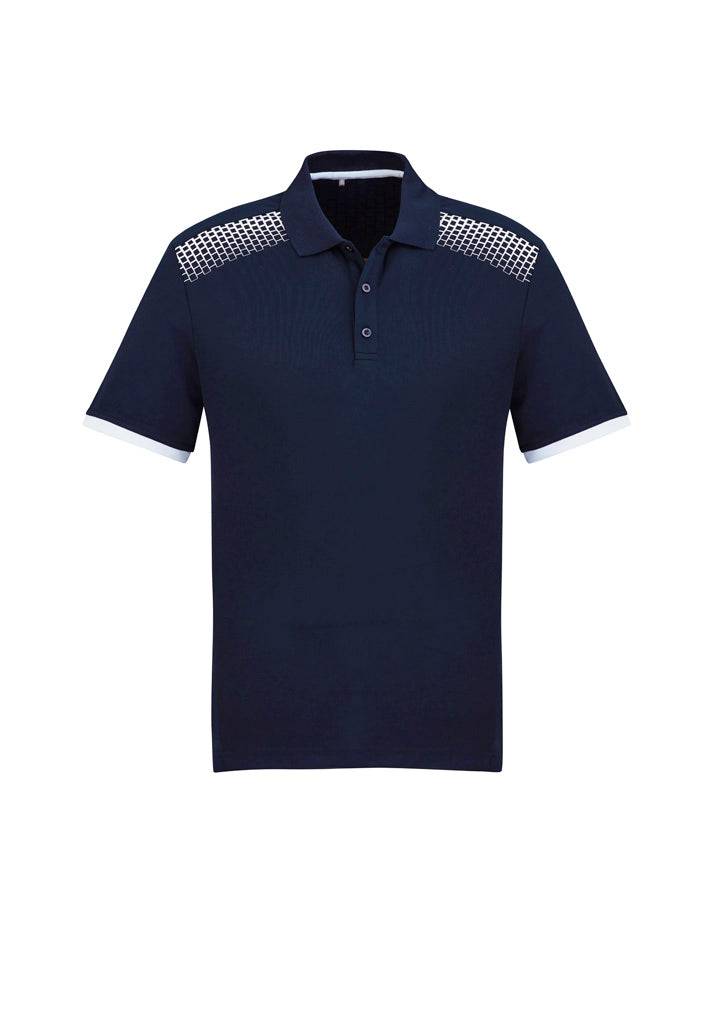 Mens Galaxy Short Sleeve Polo with custom branded logo - Simply Merchandise