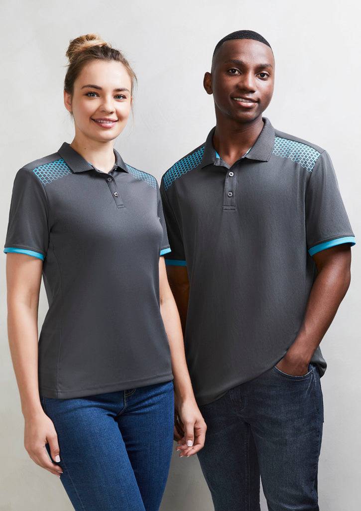 Mens Galaxy Short Sleeve Polo with custom branded logo - Simply Merchandise