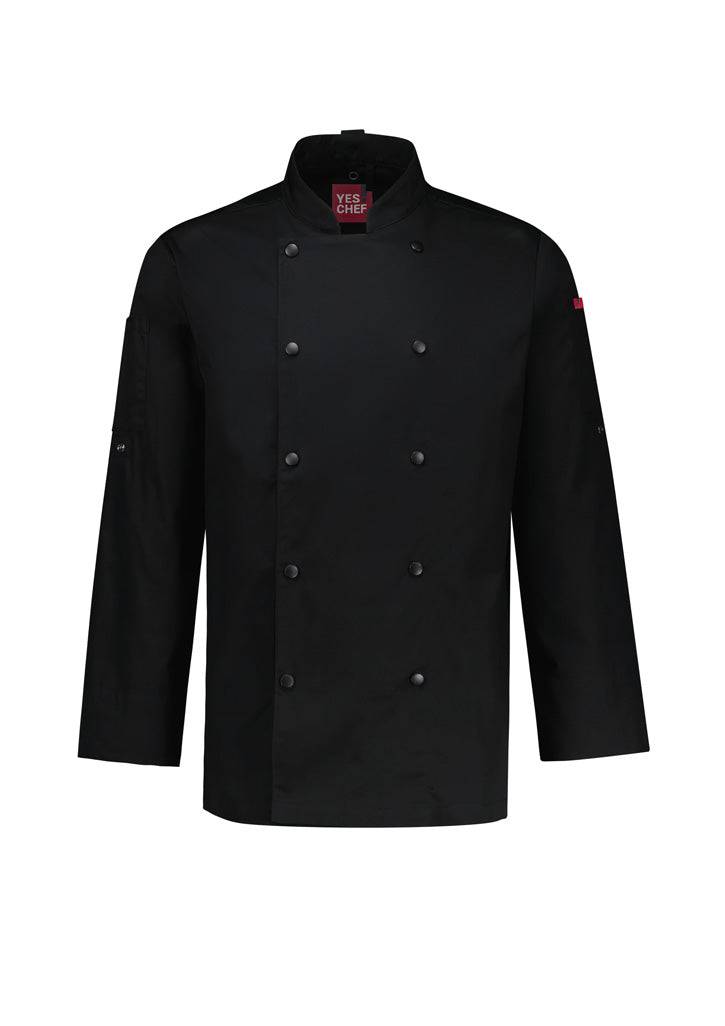 Mens Gusto Long Sleeve Chef Jacket - Simply Merchandise
