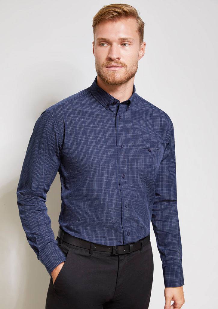 Mens Harper Long Sleeve Shirt - Simply Merchandise