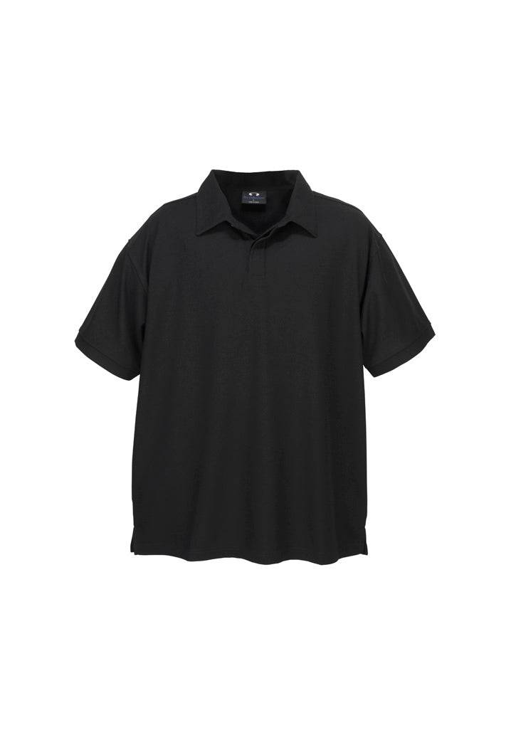 Mens Micro Waffle Short Sleeve Polo - Simply Merchandise