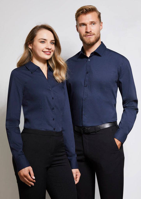Mens Monaco Long Sleeve Shirt - Simply Merchandise