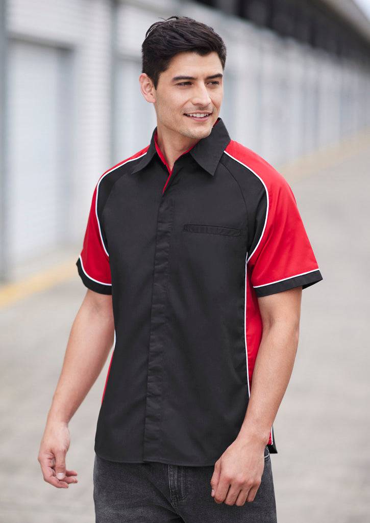 Mens Nitro Short Sleeve Shirt - Simply Merchandise