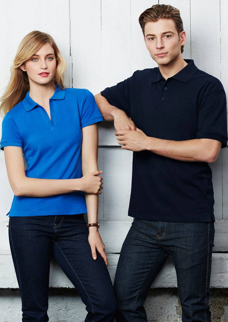 Mens Oceana Short Sleeve Polo with custom branded logo - Simply Merchandise