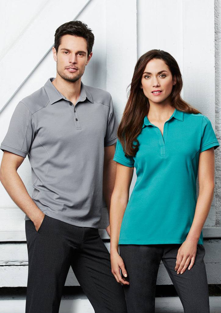 Mens Profile Short Sleeve Polo with custom branded logo - Simply Merchandise