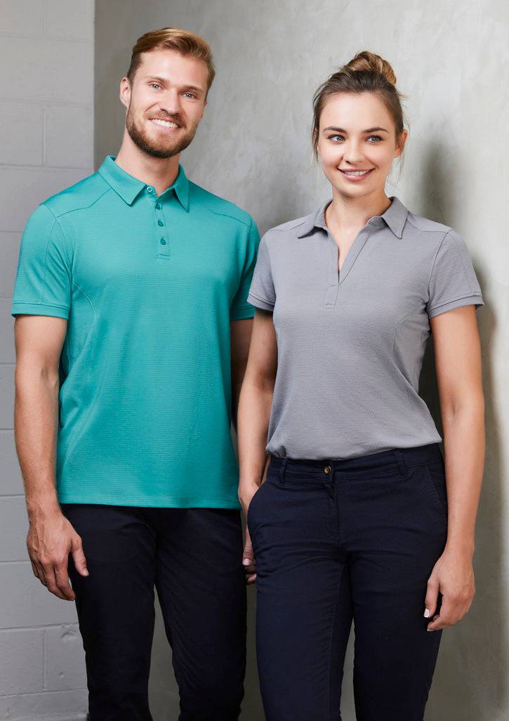 Mens Profile Short Sleeve Polo with custom branded logo - Simply Merchandise