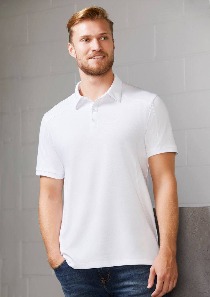 Mens Profile Short Sleeve Polo with custom branded logo - Simply Merchandise