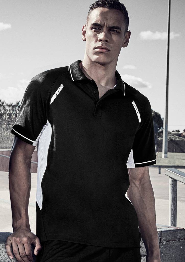Mens Renegade Short Sleeve Polo with custom branded logo - Simply Merchandise