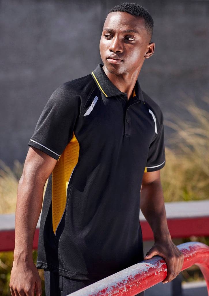 Mens Renegade Short Sleeve Polo with custom branded logo - Simply Merchandise