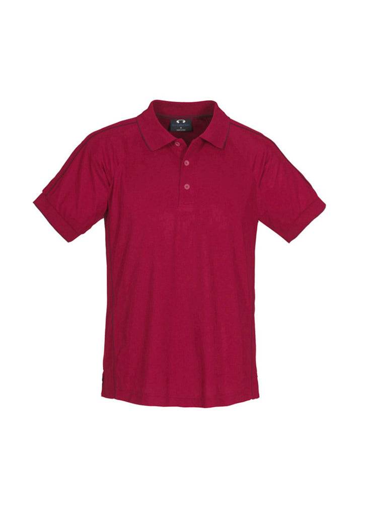 Mens Resort Short Sleeve Polo with custom branded logo - Simply Merchandise