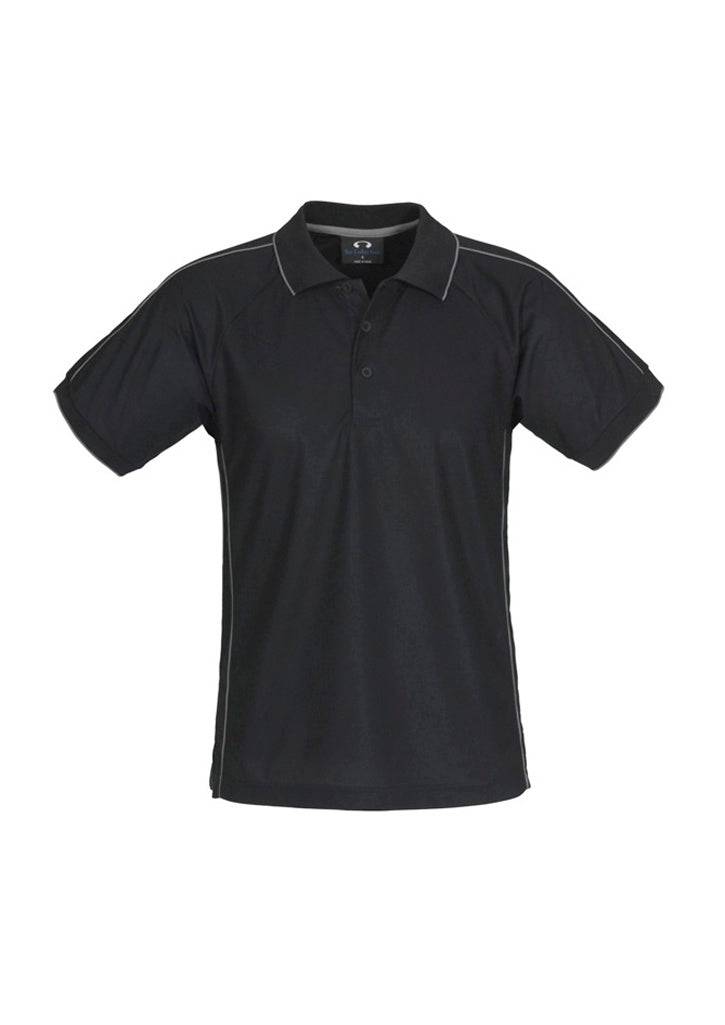 Mens Resort Short Sleeve Polo with custom branded logo - Simply Merchandise