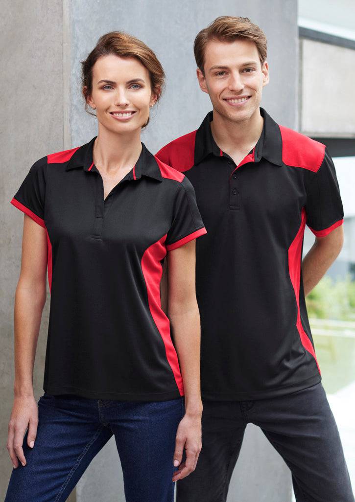 Mens Rival Short Sleeve Polo with custom branded logo - Simply Merchandise