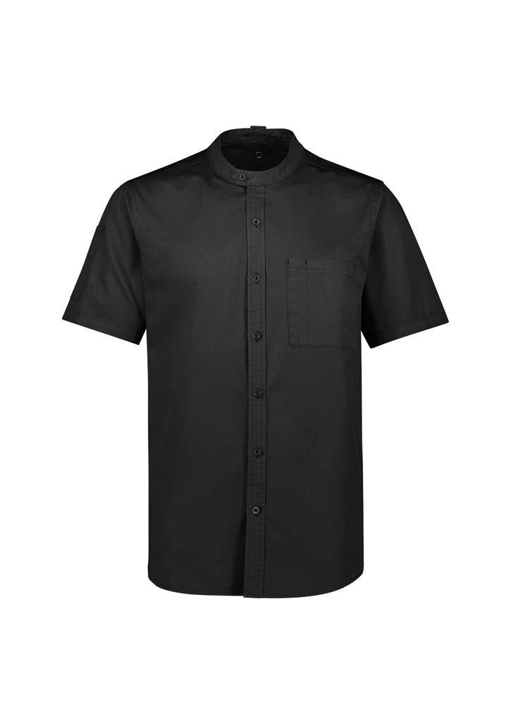 Mens Salsa Short Sleeve Chef Shirt - Simply Merchandise