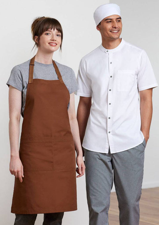 Mens Salsa Short Sleeve Chef Shirt - Simply Merchandise