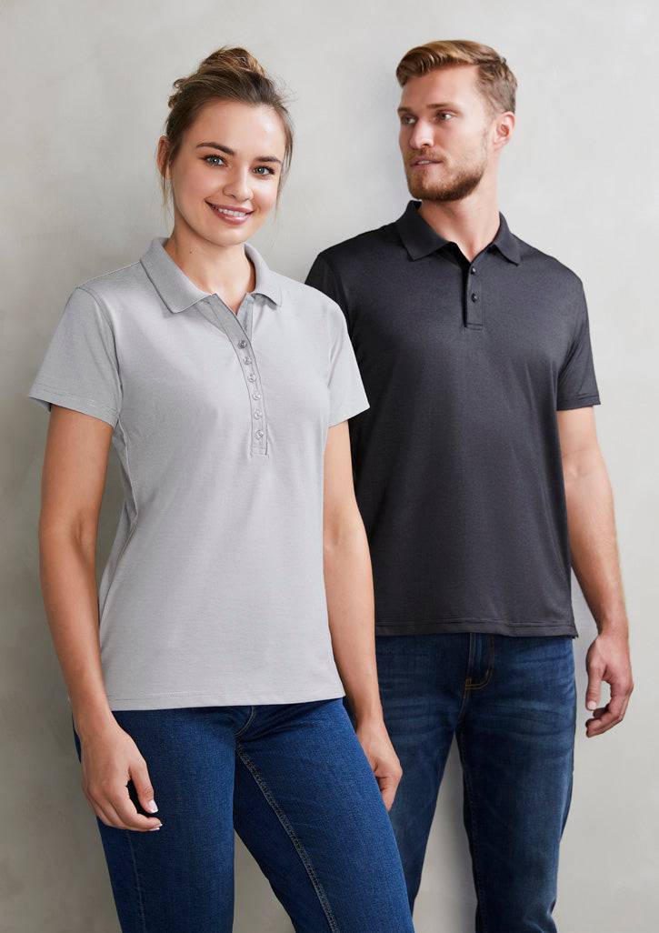 Mens Shadow Short Sleeve Polo - Simply Merchandise