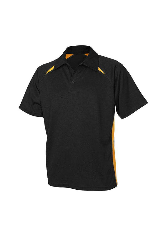 Mens Splice Short Sleeve Polo - Simply Merchandise